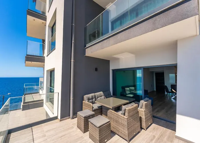 Flh Amazing Ocean View With Balcony Daire Santa Cruz (Madeira)